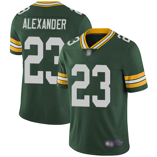 Green Bay Packers Limited Green Men #23 Alexander Jaire Home Jersey Nike NFL Vapor Untouchable->youth nfl jersey->Youth Jersey
